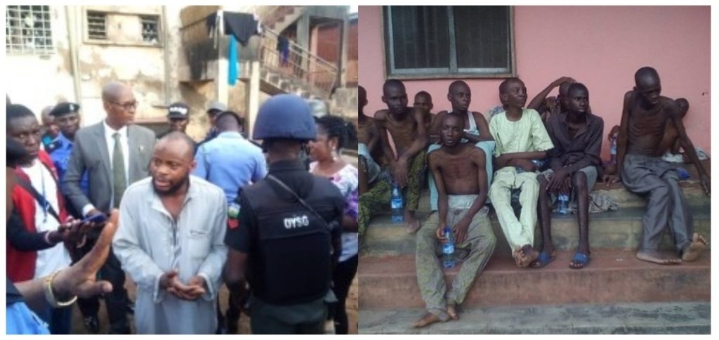 Police Uncover Fake Rehab Centre In Oyo, Rescue 200 Inmates  