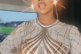 Tacha Rocks This One Million Naira Dress To Her Homecoming  