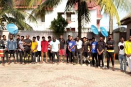 EFCC Invades "Yahoo Academy" In Akwa Ibom, Arrests Operators And Trainees  