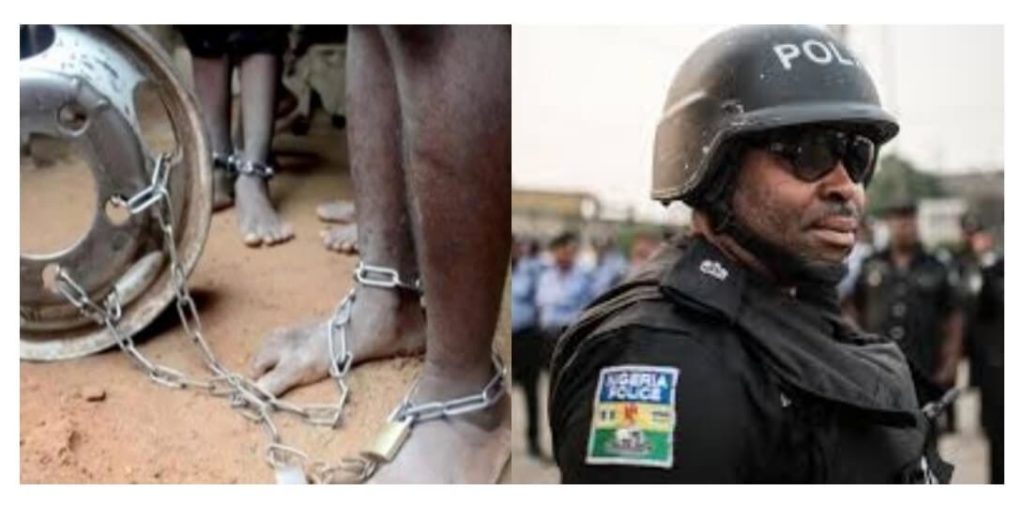 Persons Chained Up In Lagos Church Rescued By Police [PICTURES]  