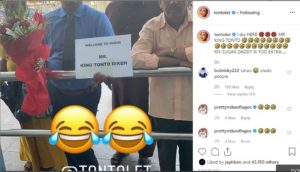 Tonto Dikeh Reacts As Fan Calls Her 'Mr King Tonto' In Dubai  