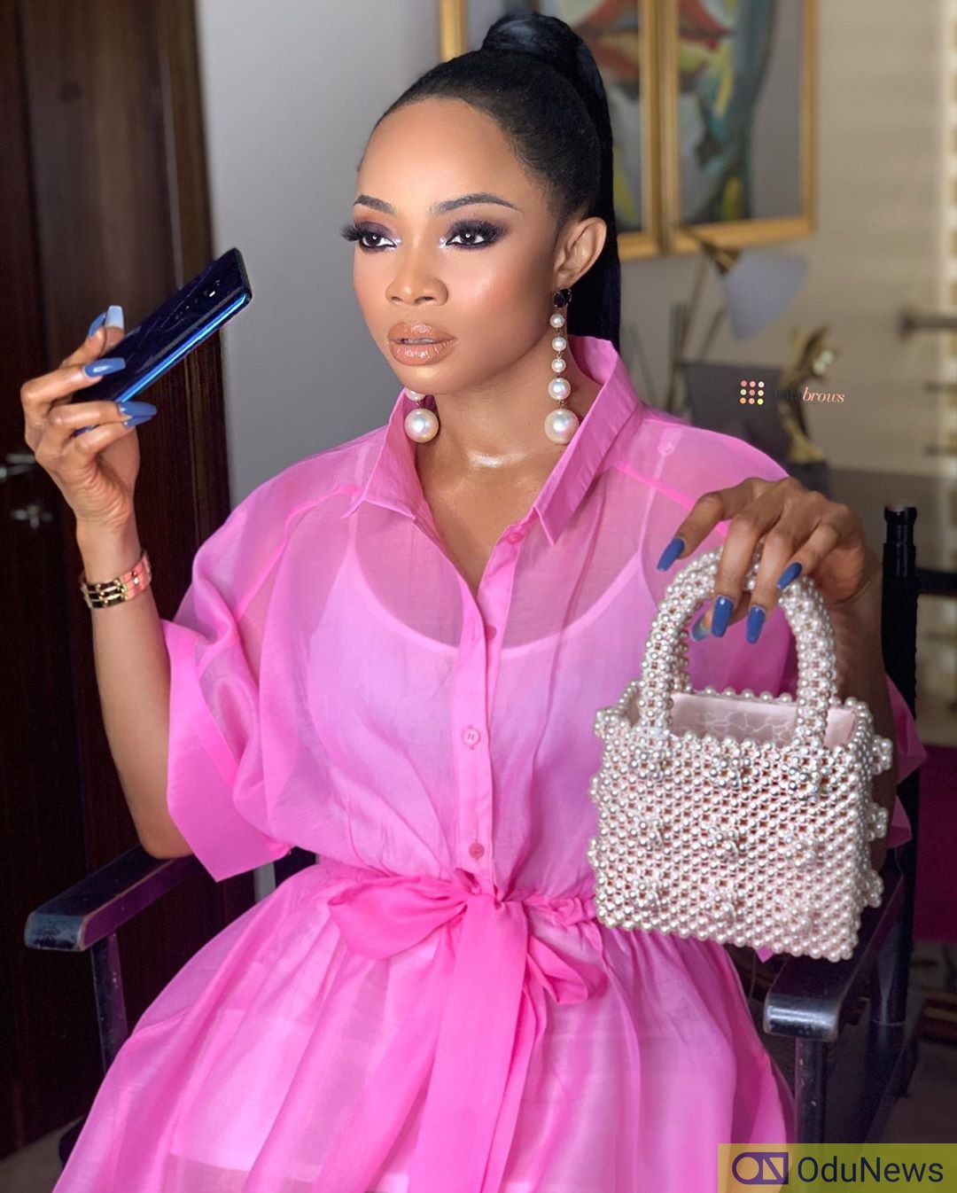 Toke Makinwa Shares Odd Prayers For Single Ladies