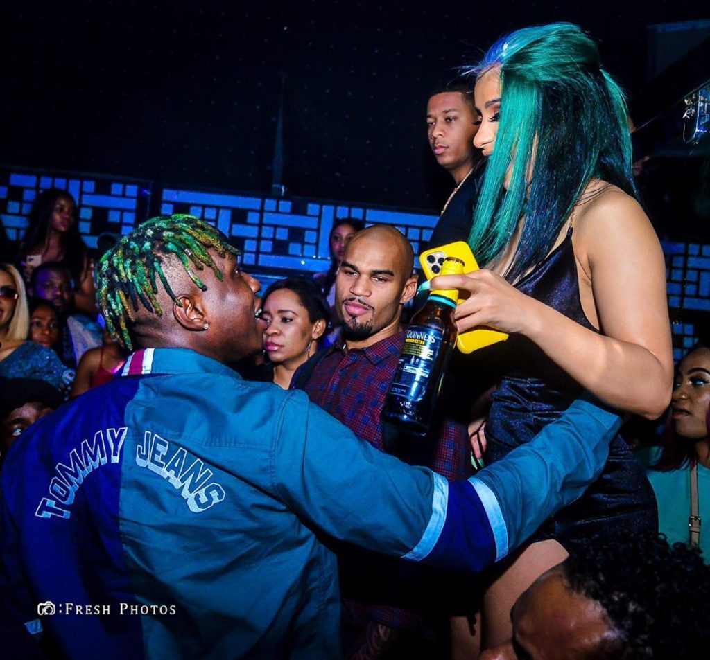 [PHOTOS] Zlatan Ibile Shares Photos With Cardi B  