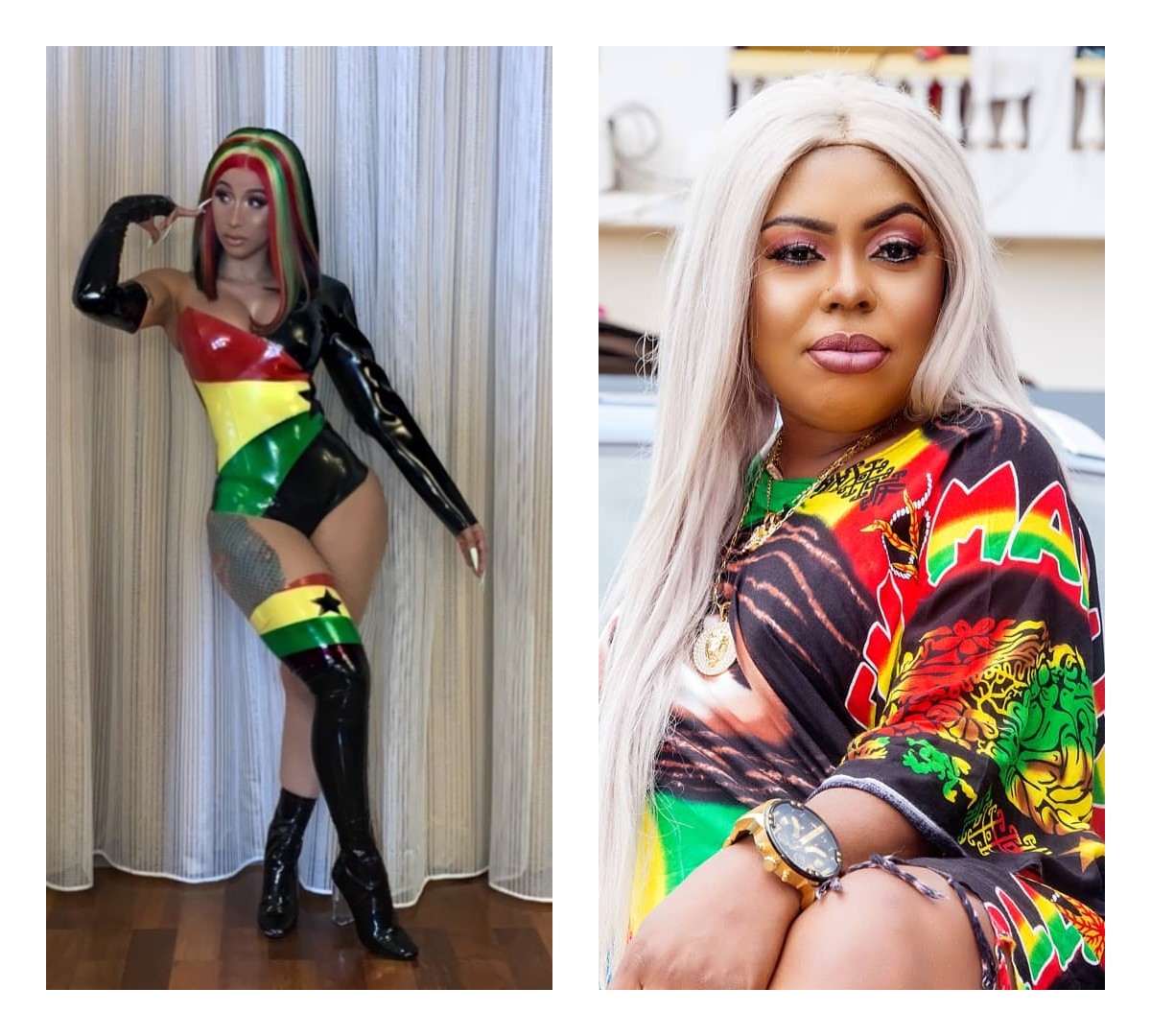 Afia Schwarzenegger, Cardi B