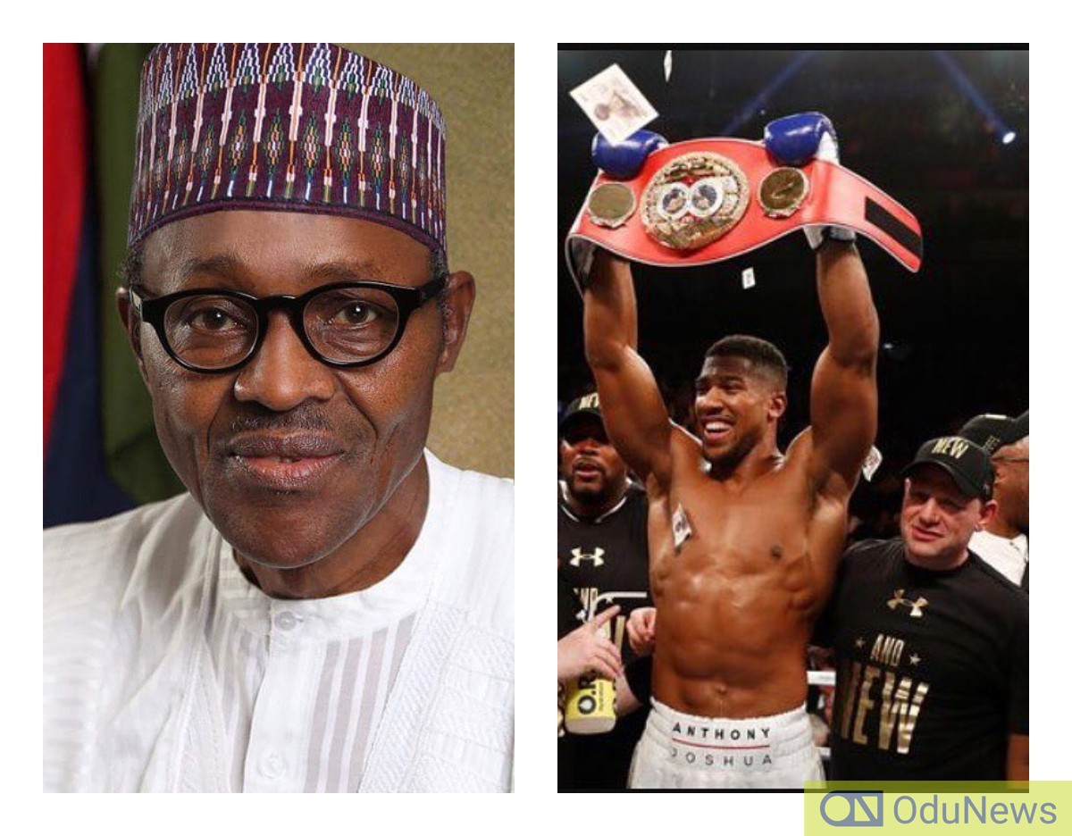 Anthony Joshua To Visit Buhari In Aso Rock