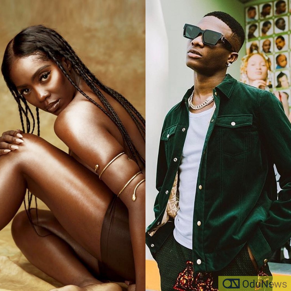 Tiwa Savage Seduces Wizkid On Stage [VIDEO]