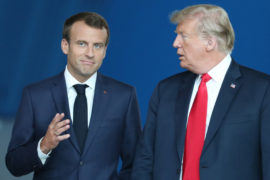 Trump Blasts France President, Macron, Over Comments On NATO  