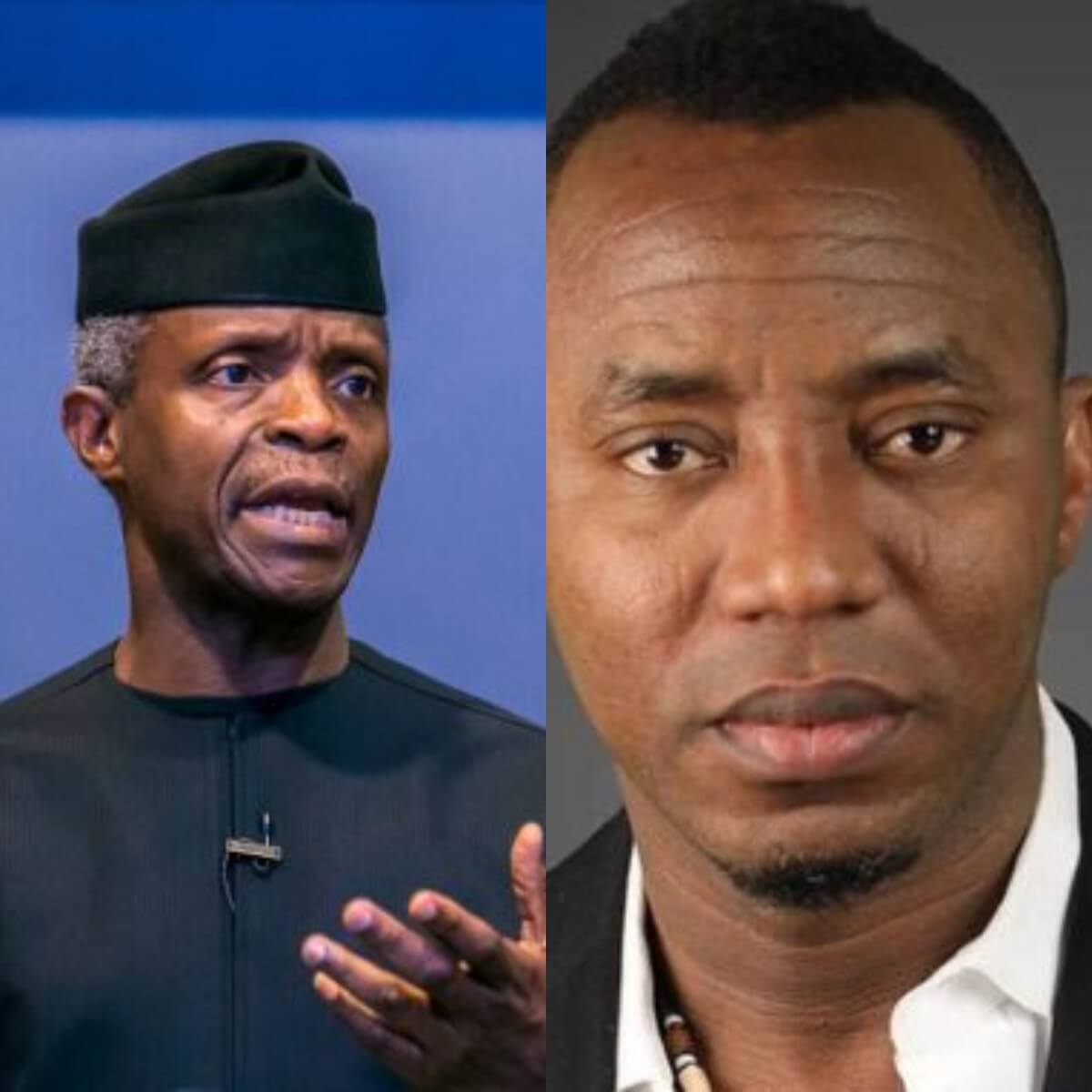 VP Osinbajo speaks on Sowore