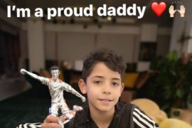 Ronaldo Jr Wins Tournament, Named Best Striker