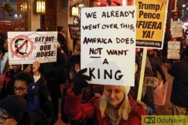 [PHOTOS] Americans Rally Ahead Of House Impeachment Vote  