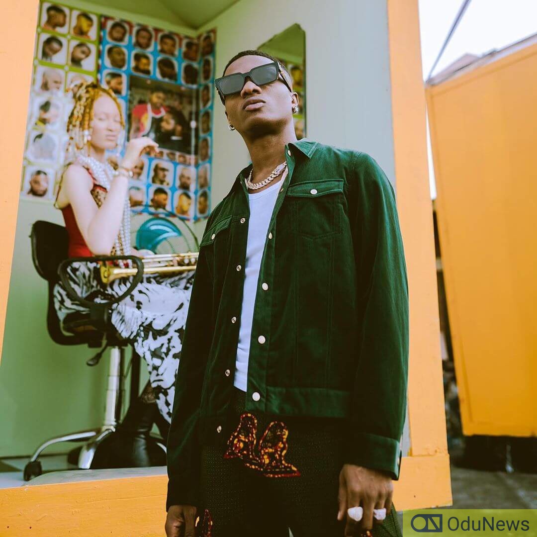 Wizkid Has A New Look!