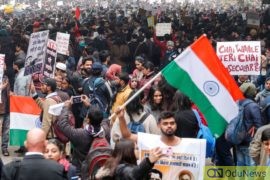 millions of protesters on the streets.