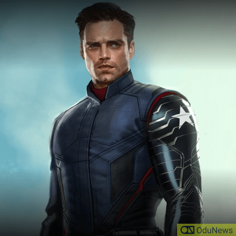 Concept art for Bucky Barnes in the upcoming series