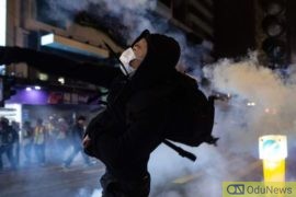 Civil Unrest Spark's Hong Kong On Christmas Day  