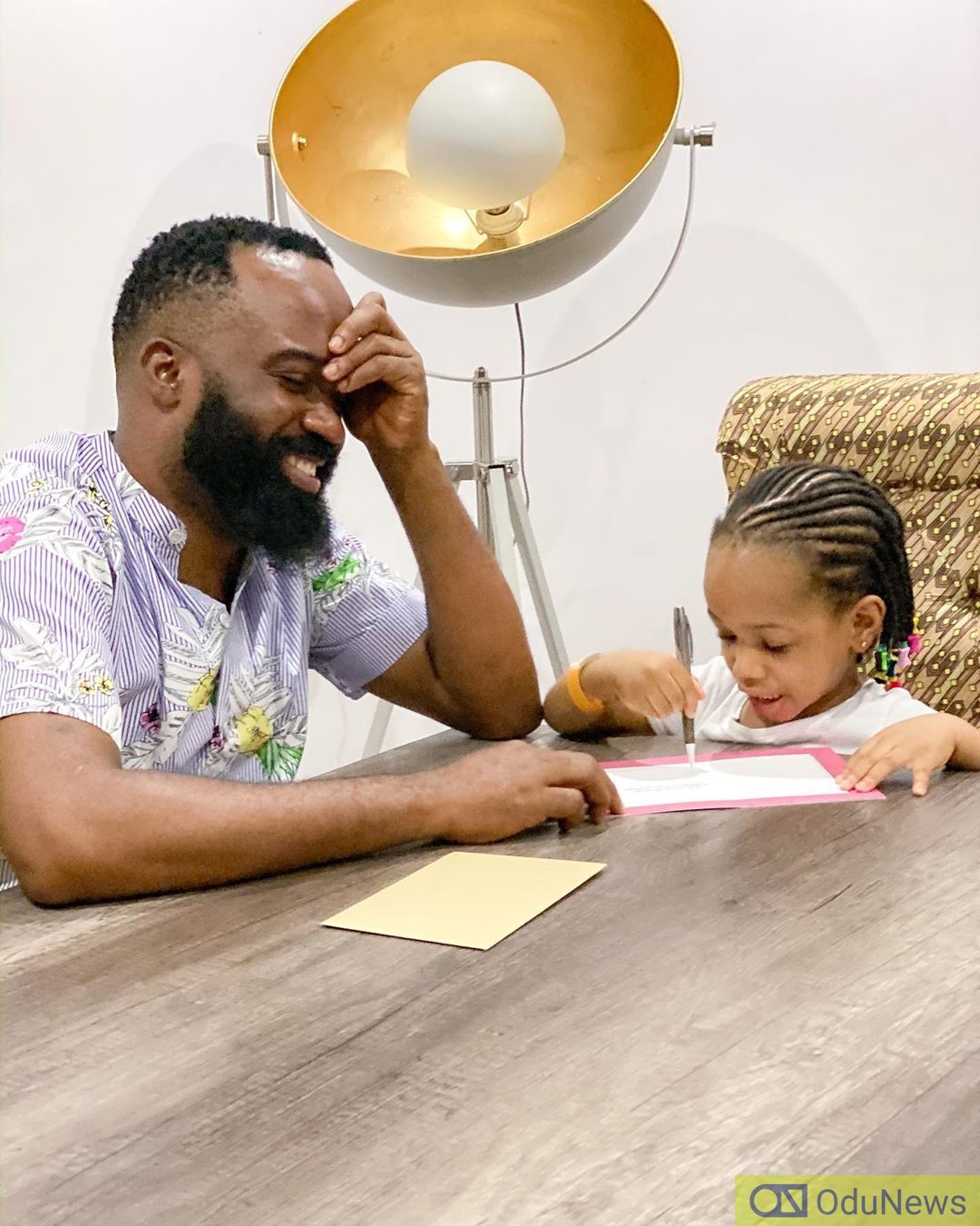 Noble Igwe Celebrates Daughter On Her Birthday