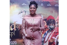 Nollywood Stars Shun Mercy Johnson's Movie Premiere, Fans Call Them "Jealous"  