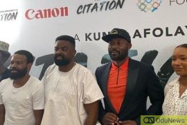 Pictures From Kunle Afolayan’s ‘Citation’ Show Temi Otedola In Action  
