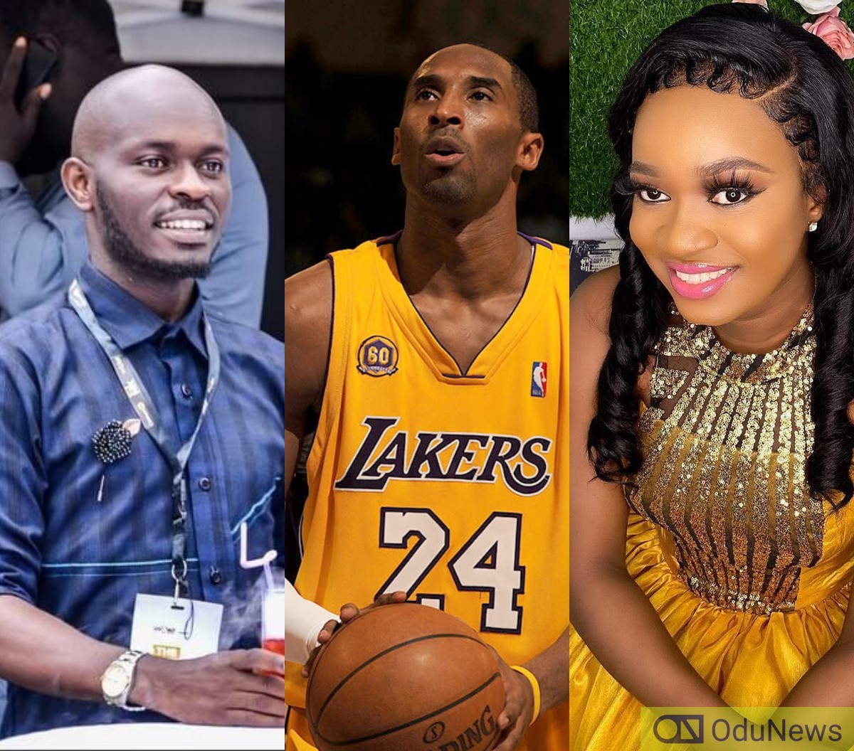 Comedian Mr. Jollof & BBNaija’s Thelma Under Attack Over Kobe Bryant Comments