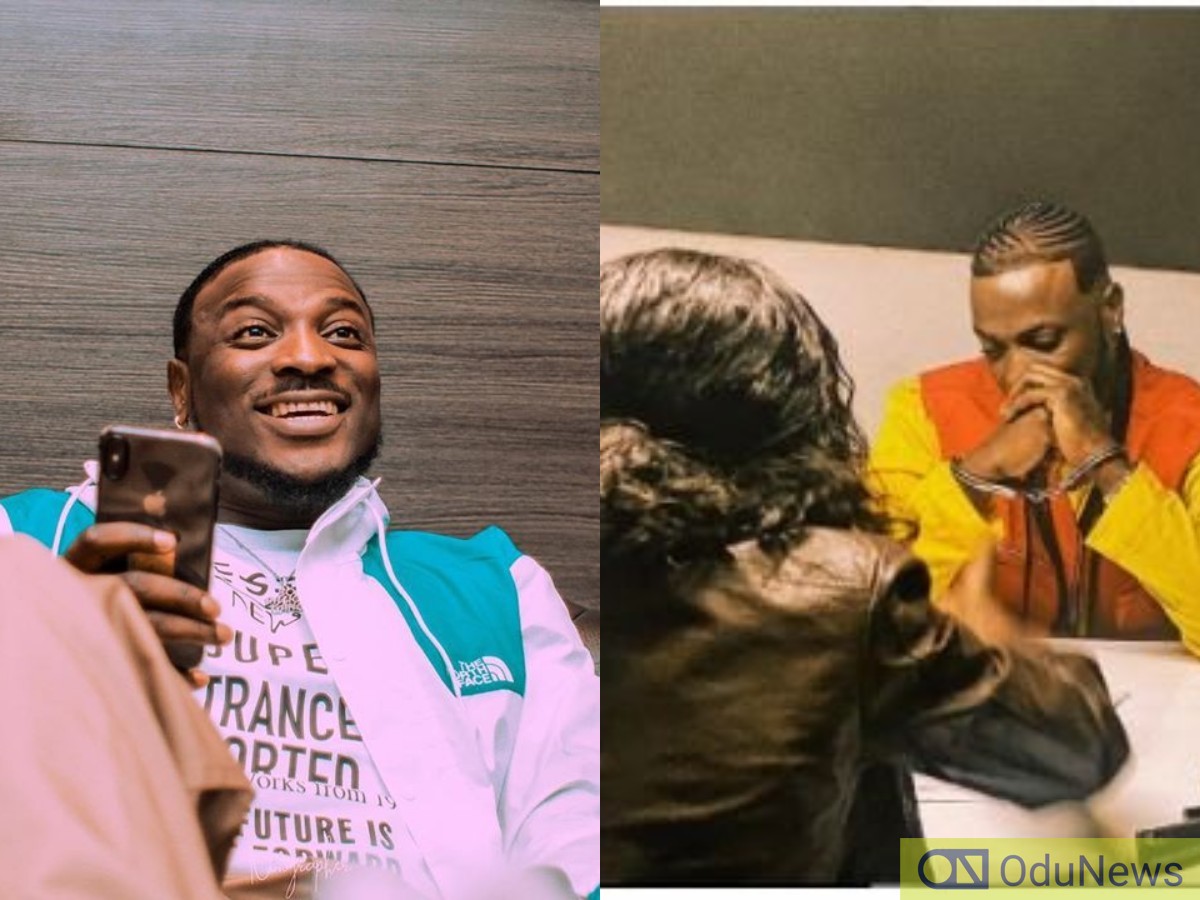 BREAKING: Singer, Peruzzi Arrested And Handcuffed [PHOTO]