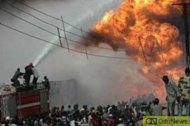 Shocking! Lone House Survives Abule-Egba Inferno  