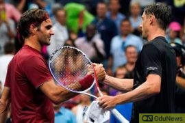 #AusOpen: Federer Defeats Millman In Five-Set Thriller  