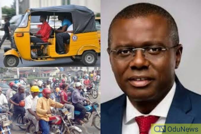 Sanwo-Olu Announces 'Forbidden Roads' For Okada, Keke Marwa In Lagos [SEE LIST]