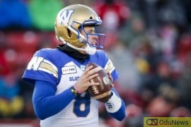 Zach Collaros Signs A Two-Year Extension With Winnipeg Blue Bombers  