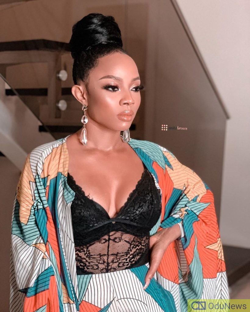 Suitors Only Find Ladies That Go Out - Toke Makinwa  