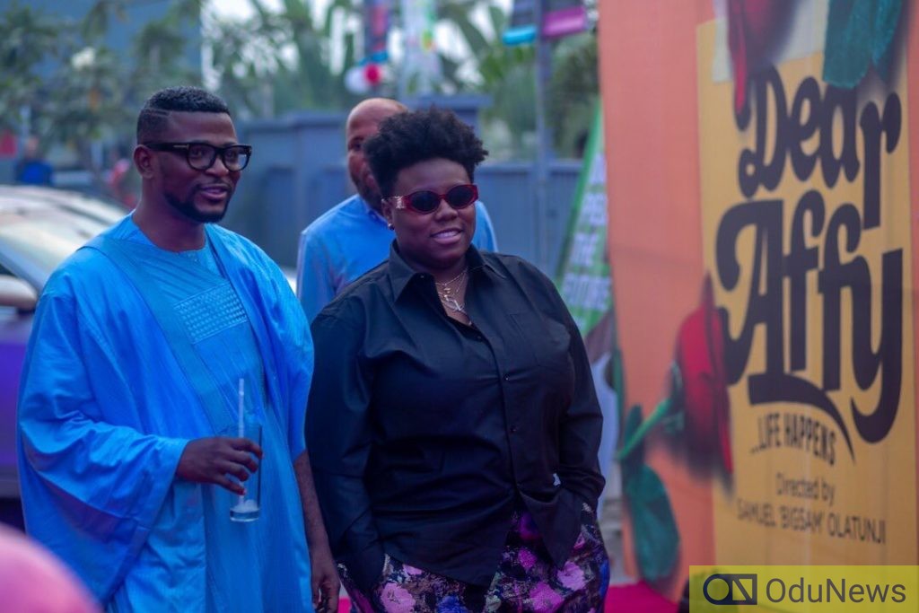 Samuel Olatunji's 'Dear Affy' Premieres With Singer Teni, Others In Attendance