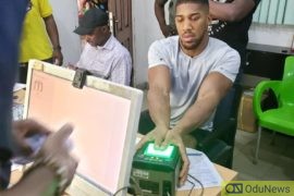 Nigerians React As Anthony Joshua Enrolls For National ID Card  