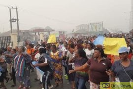 [PHOTOS] Bayelsa Women Protest Against  Supreme Court Judgement  