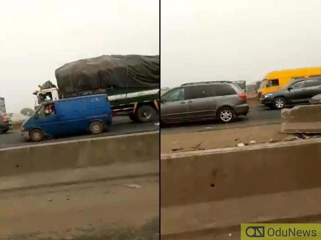 BREAKING: Gridlock On Lagos-Ibadan Expressway [VIDEO]
