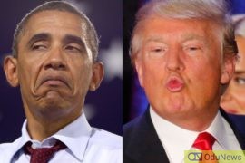 Obama, Trump In Twitter War Over US Economy Boost