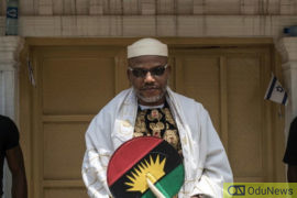 'I Went Too Far'- Nnamdi Kanu Apologizes For Threatening Abia CP's Children  