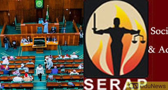 SERAP Lambastes Reps For Seeking Immunity For Legislators  