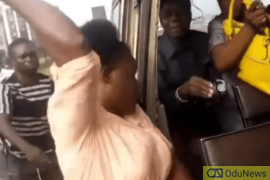 Lady Attacks Conductor, Rips Shirt Over Ten Naira [VIDEO]  