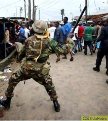 Soldiers Deal With Boys Spotted With Drugs [VIDEO]  