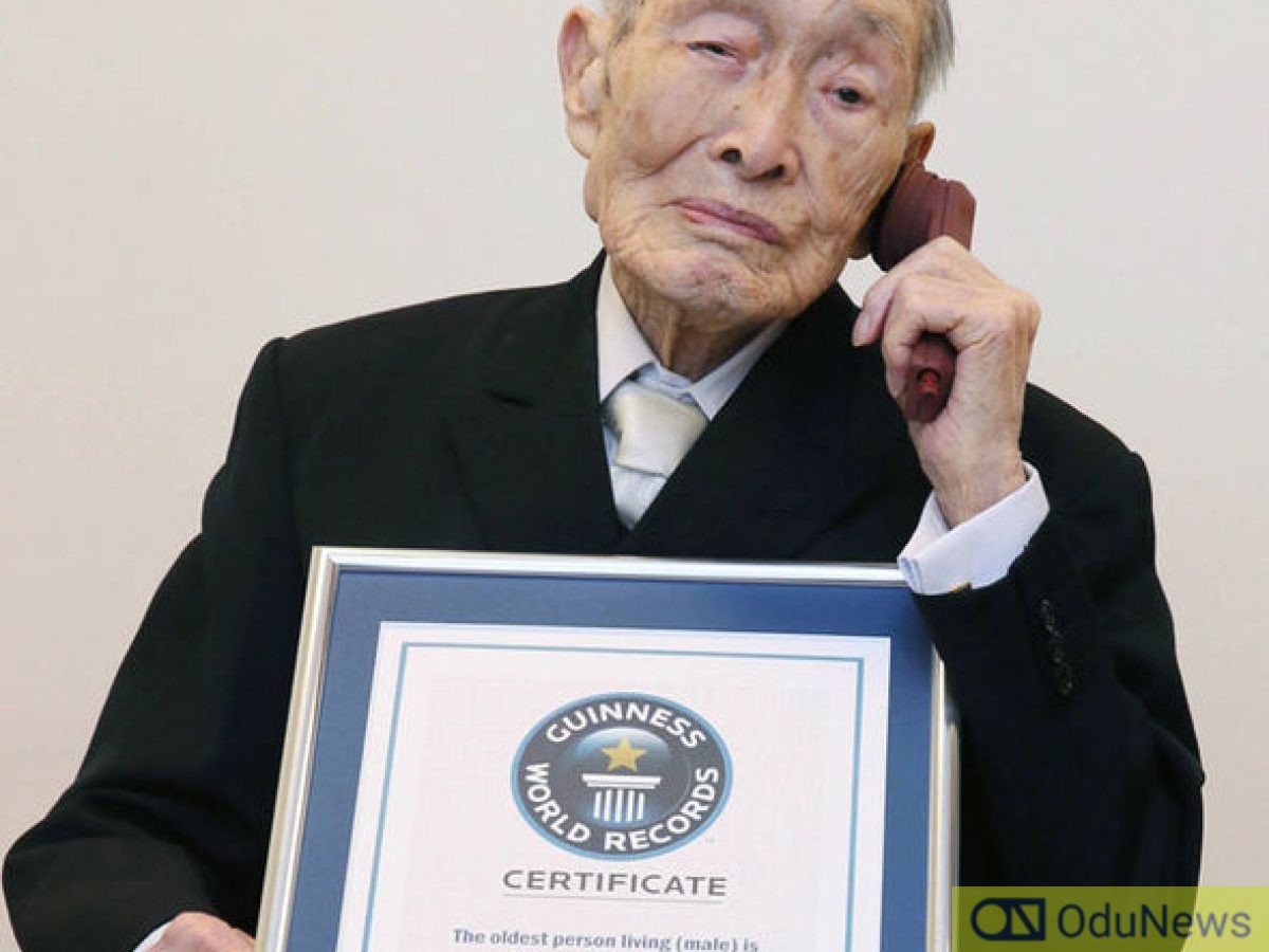 Days After Recognition, World's Oldest Man Dies Aged 112