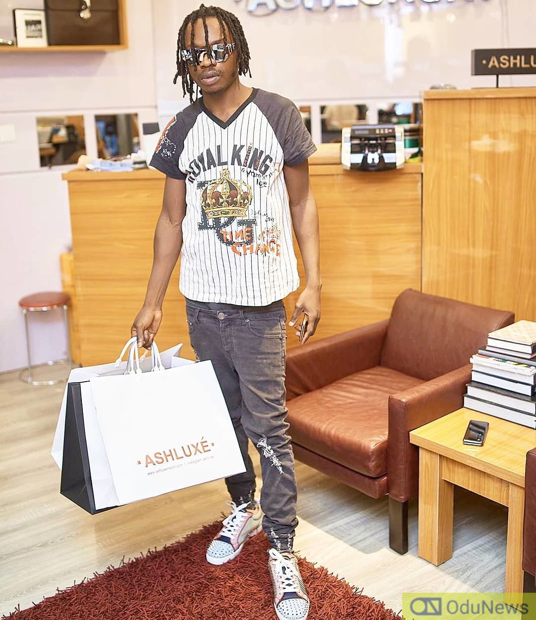 Naira Marley Gives Zlatan's Baby Mama The Perfect Birthday Present