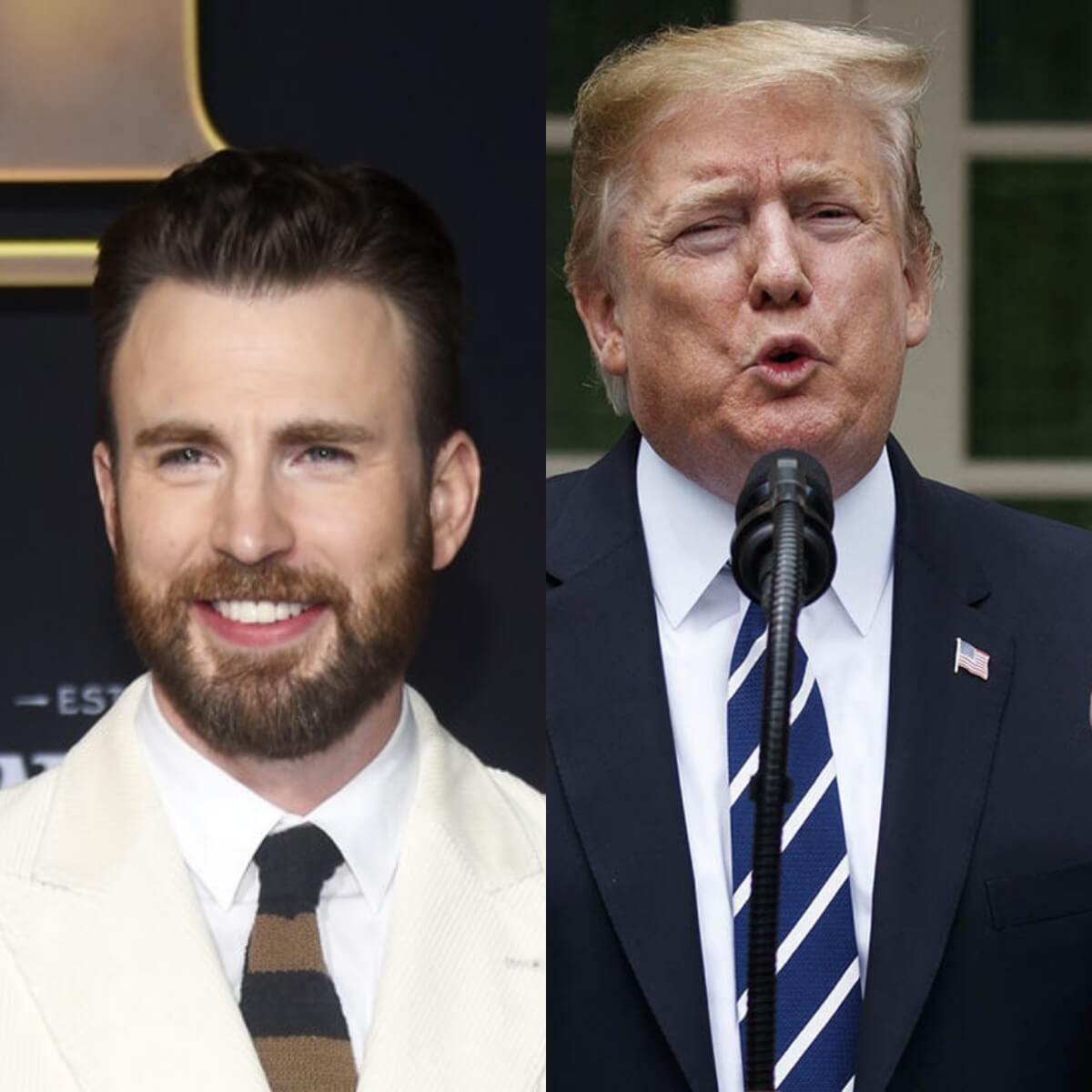 Coronavirus: Chris Evans Calls Out President Trump For ‘Running’ Off Stage During Health Briefing  