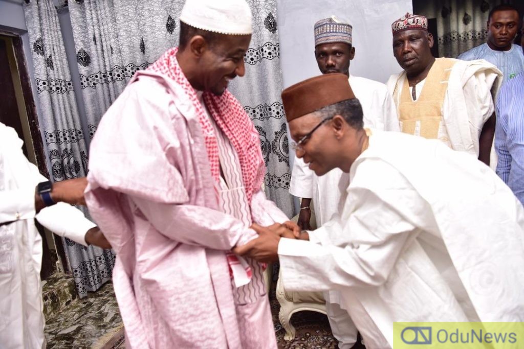 JUST IN: El-Rufai Meets Dethroned Emir Sanusi In Awe [PHOTOS]  