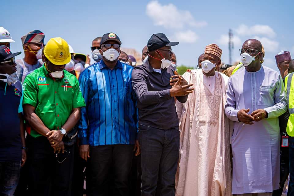 Abule Ado Explosions: Governors Pay Condolence Visit to Sanwo-Olu, Donate N200M Relief Fund  