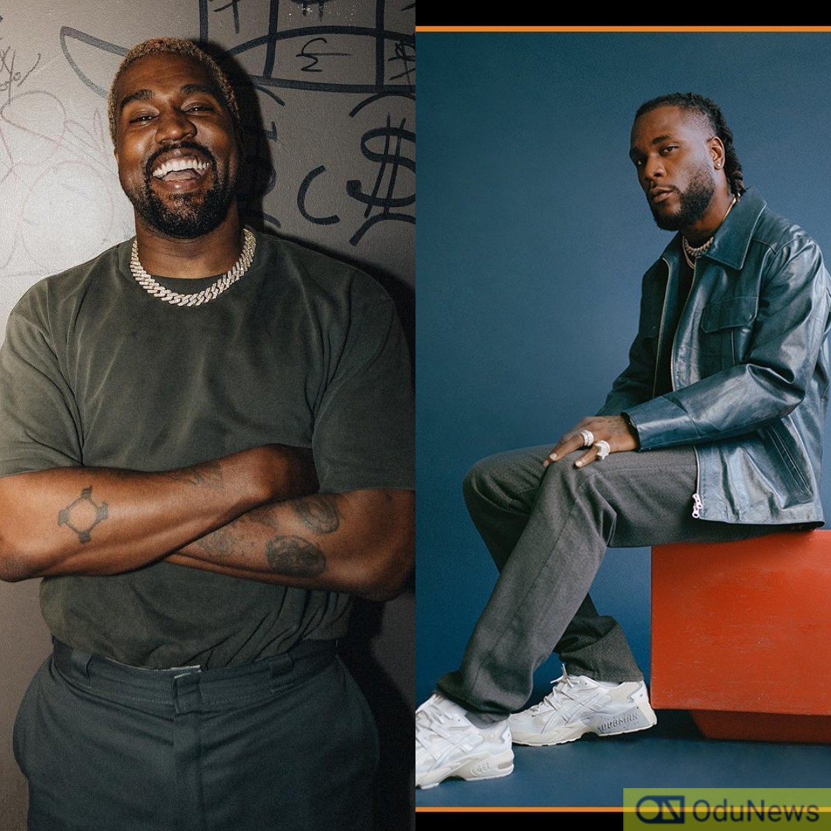 Burna Boy Meets Kanye West For The First Time [VIDEO]