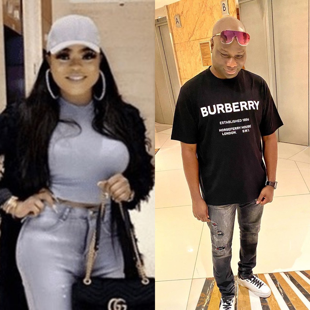 New Video Hints That Bobrisky & Mompha Could Be More Than Just Friends  