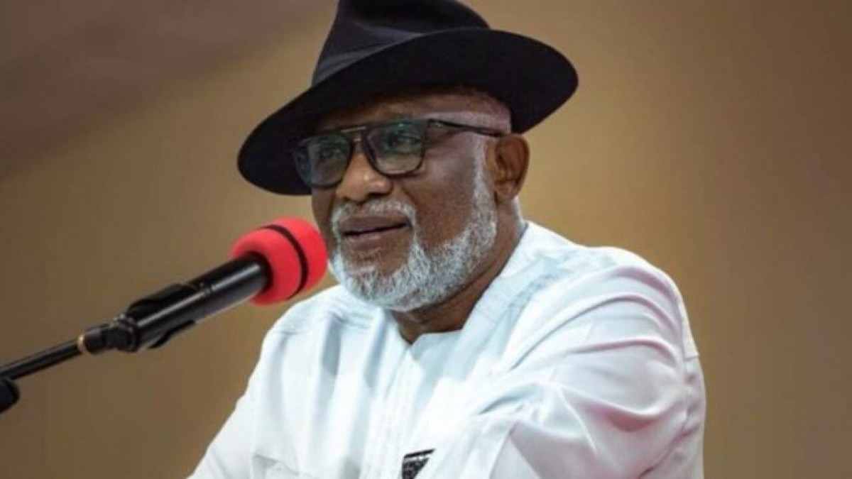 Arming Citizens With Guns Is A Realistic Step To Fight Insecurity - Akeredolu  