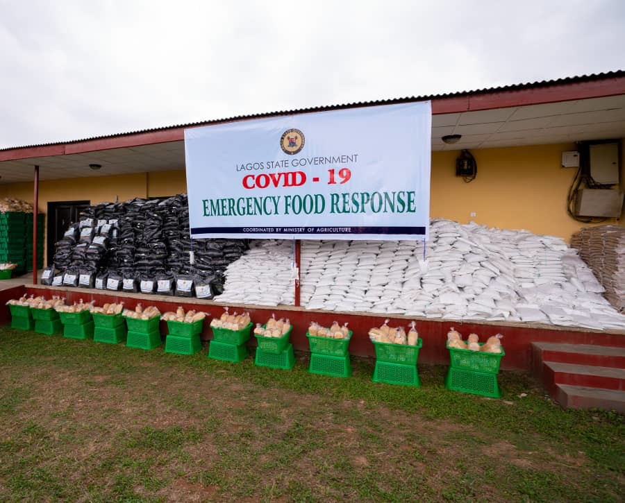 COVID-19: Lagos State To Distribute Food Stuffs To 200,000 Households