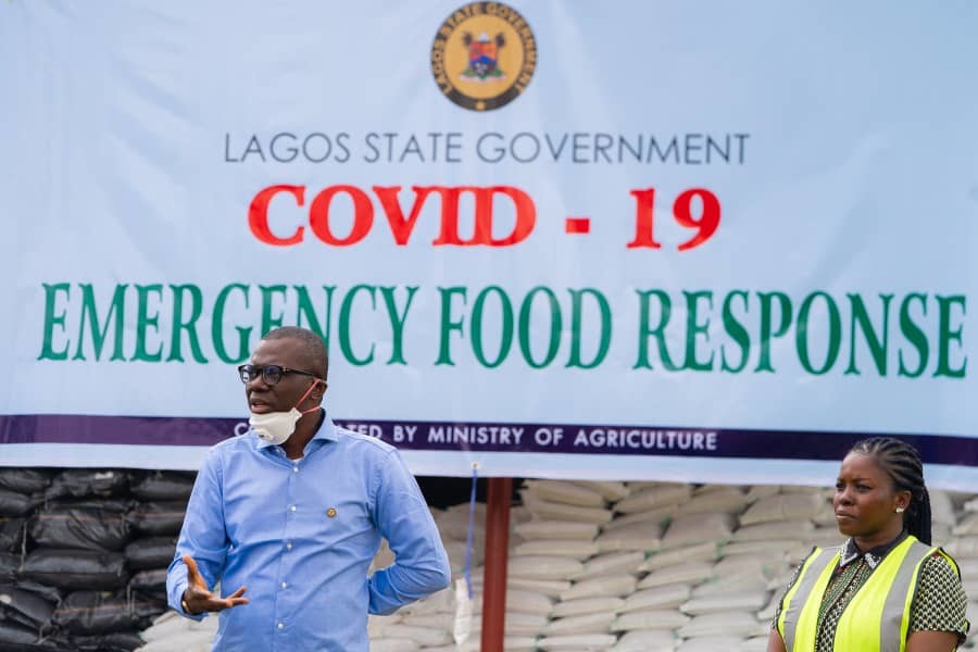 COVID-19: Lagos State To Distribute Food Stuffs To 200,000 Households