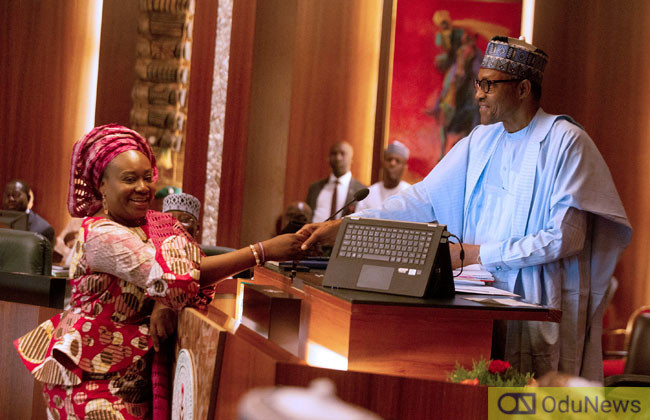 Buhari Swears In Yemi Esan As New Head Of Federal Civil ServiceBuhari Swears In Yemi Esan As New Head Of Federal Civil Service
