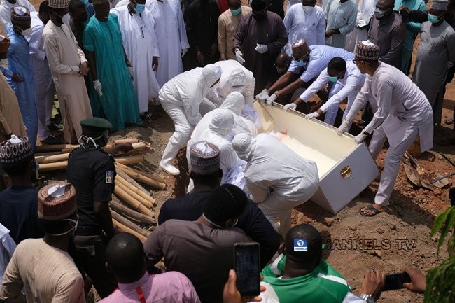 Abba Kyari's Burial: Lawyer To Sue Garba Shehu, Bashir Ahmed, Others For Flouting Lockdown Order  