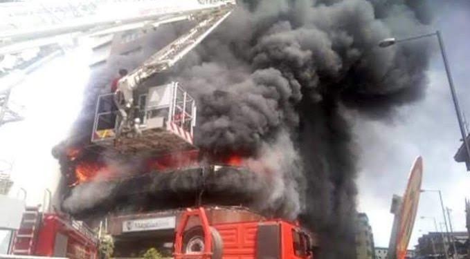 Fire Razes CBN Office In Jos